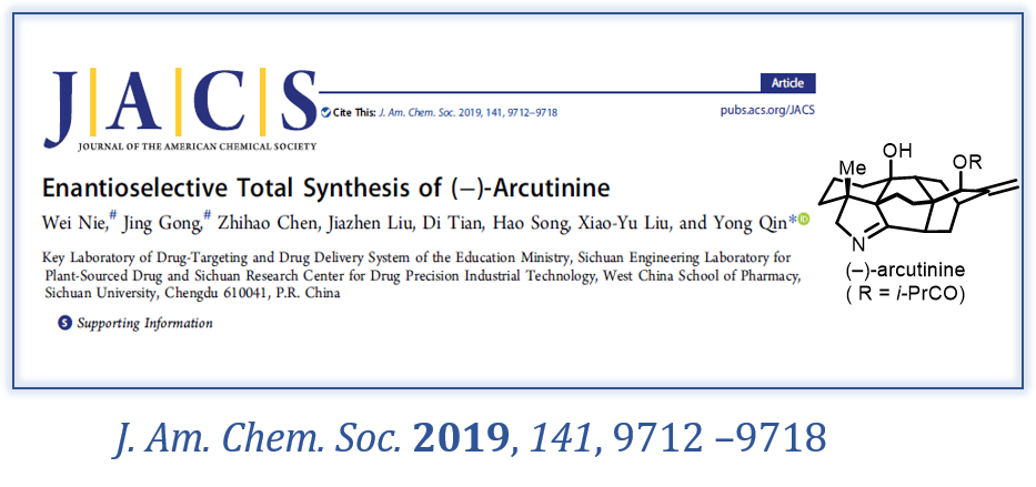 Enantioselective Total Synthesis of (−)-Arcutinine