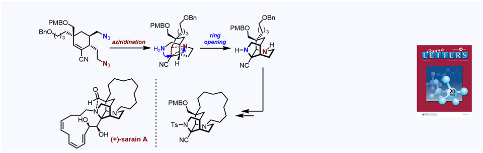 76. Asymmetric Synthesis of an Advanced Tetracyclic Framework of (+)-Sarain A.