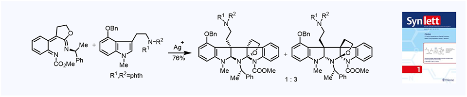 25.Towards Total Synthesis of Communesins and Perophoramidine: Unexpected Cascade Reaction of Michael–Mannich–Mannich Additions