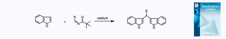 3. Preparation of Bisindolylalkane from N- tert-Butanesulfinyl Aldimines