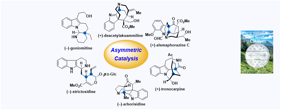 98. Recent advances in the total synthesis of monoterpenoid indole alkaloids enabled by asymmetric catalysis