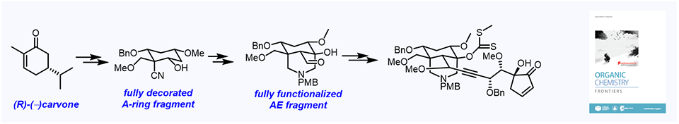 78. Progress towards the synthesis of aconitine: construction of the AE fragment 