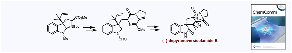 46. Total synthesis of (-)-depyranoversicolamide B