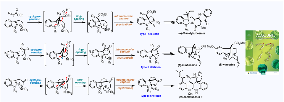 26. Total Synthesis of Indoline Alkaloids: A Cyclopropanation Strategy