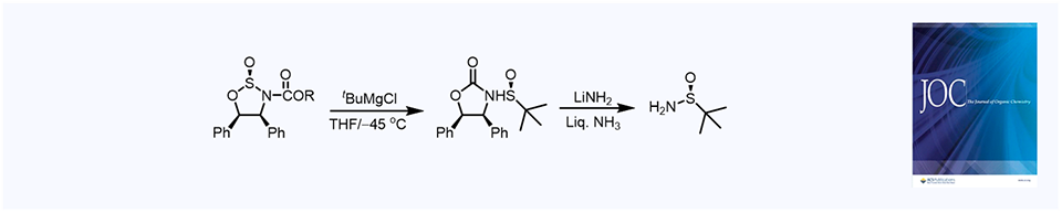 1. Synthesis of Enantiopure tert-Butanesulfinamide from tert-Butanesulfinyloxazolidinon