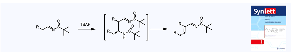 9.  Aza-mannich Condensation of Sulfinimine Promoted by Tetrabutylammonium Fluoride. Synthesis of α, β-Unsaturated Sulfinimine