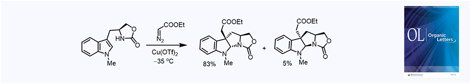 10. Synthesis of Chiral 3-Substituted Hexahydropyrroloindole via Intermolecular Cyclopropanation