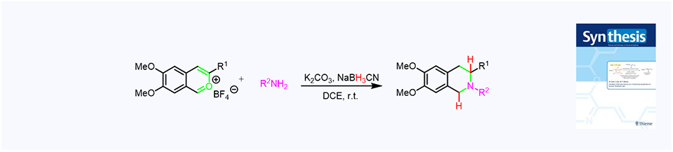 22.Synthesis of Tetrahydroisoquinolines via Cascade Reductive Amination of Isochromenylium Tetrafluoroborate with Primary Amines