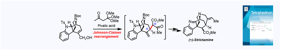 67. Total synthesis of akuammiline alkaloid (+)-strictamine