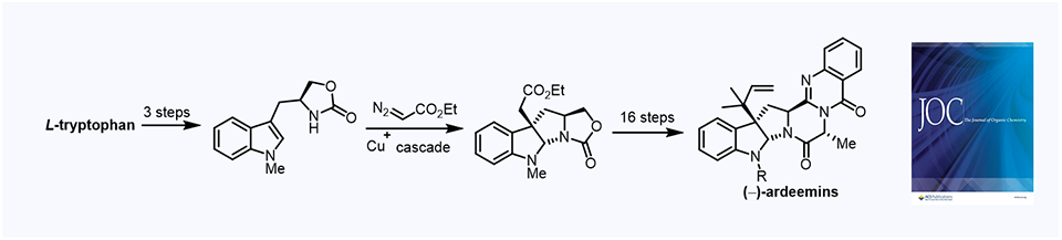 19. Total Synthesis of (-)-Ardeemin