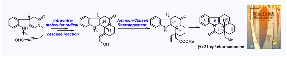 91. Asymmetric Total Synthesis of (+)-21-epi-Eburnamonine Via a Photocatalytic Radical Cascade Reaction