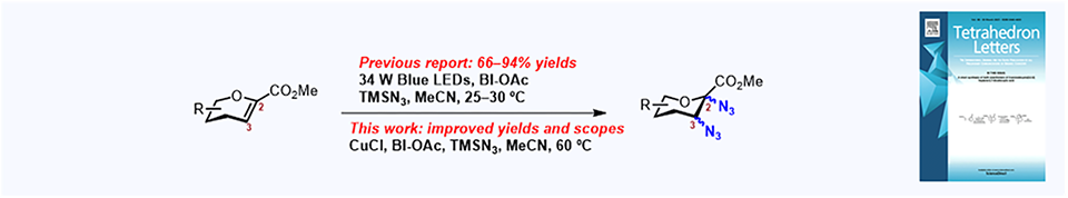 94. An improved glycal diazidation protocol with copper catalysis
