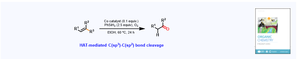 100. Co-Catalyzed C(sp3)–C(sp2) bond cleavage via hydrogen atom transfer