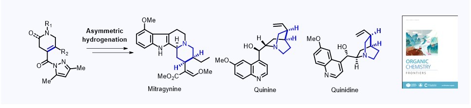 112. Enantioselective total syntheses of (–)-mitragynine, (–)-quinine and (+)-quinidine enabled by Ir-catalysed asymmetric hydrogenation of all-carbon tetrasubstituted cycloalkenes