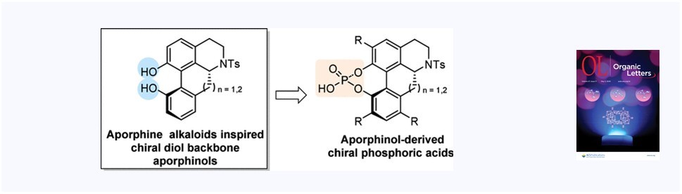 121. Aporphinol-Derived Chiral Phosphoric Acids: Synthesis and Catalytic Performance